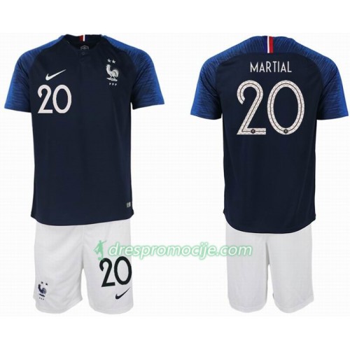 Francuska Dres MARTIAL 20 2 star Dječji Domaći Svjetsko prvenstvo 2018 Francuska Dres MARTIAL 20 2 star Dječji Domaći Svjetsko prvenstvo 2018